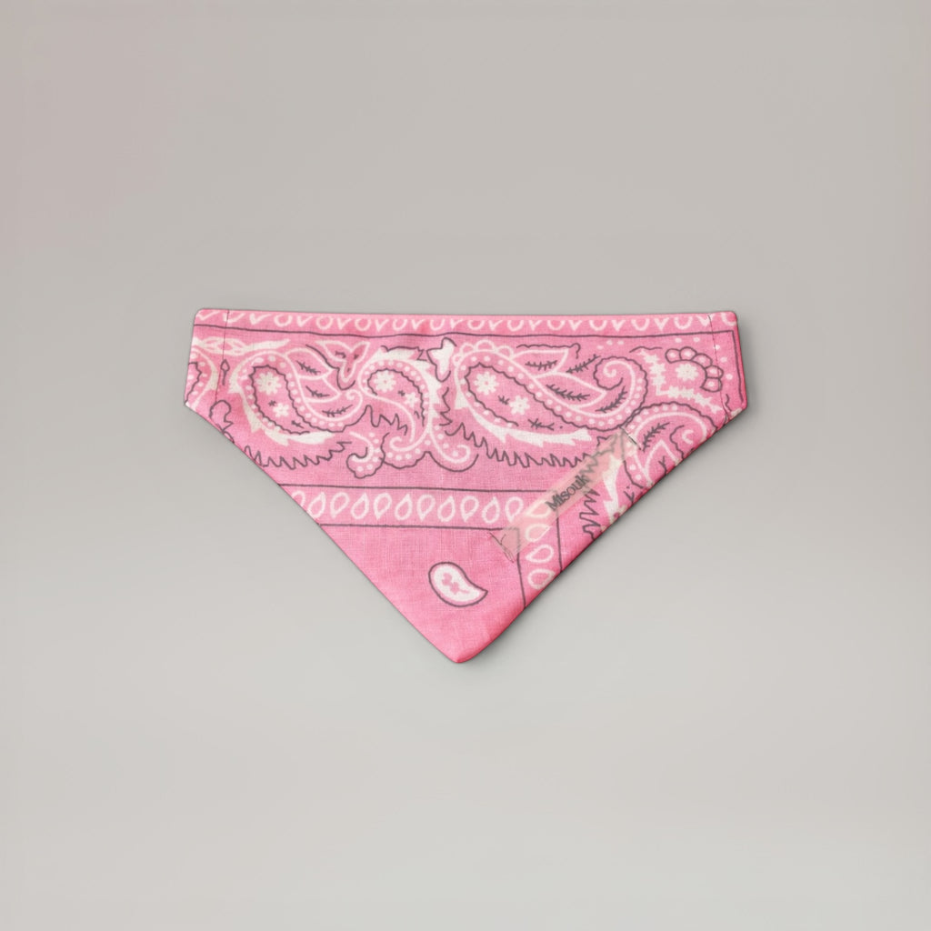Bandana rose Interchangeable pour collier MISOUK