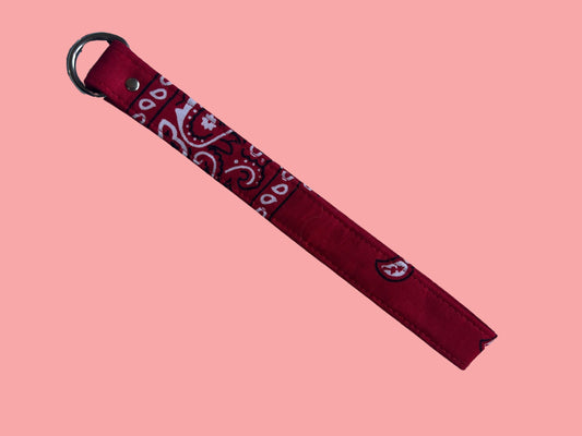 Anse de laisse DND rouge