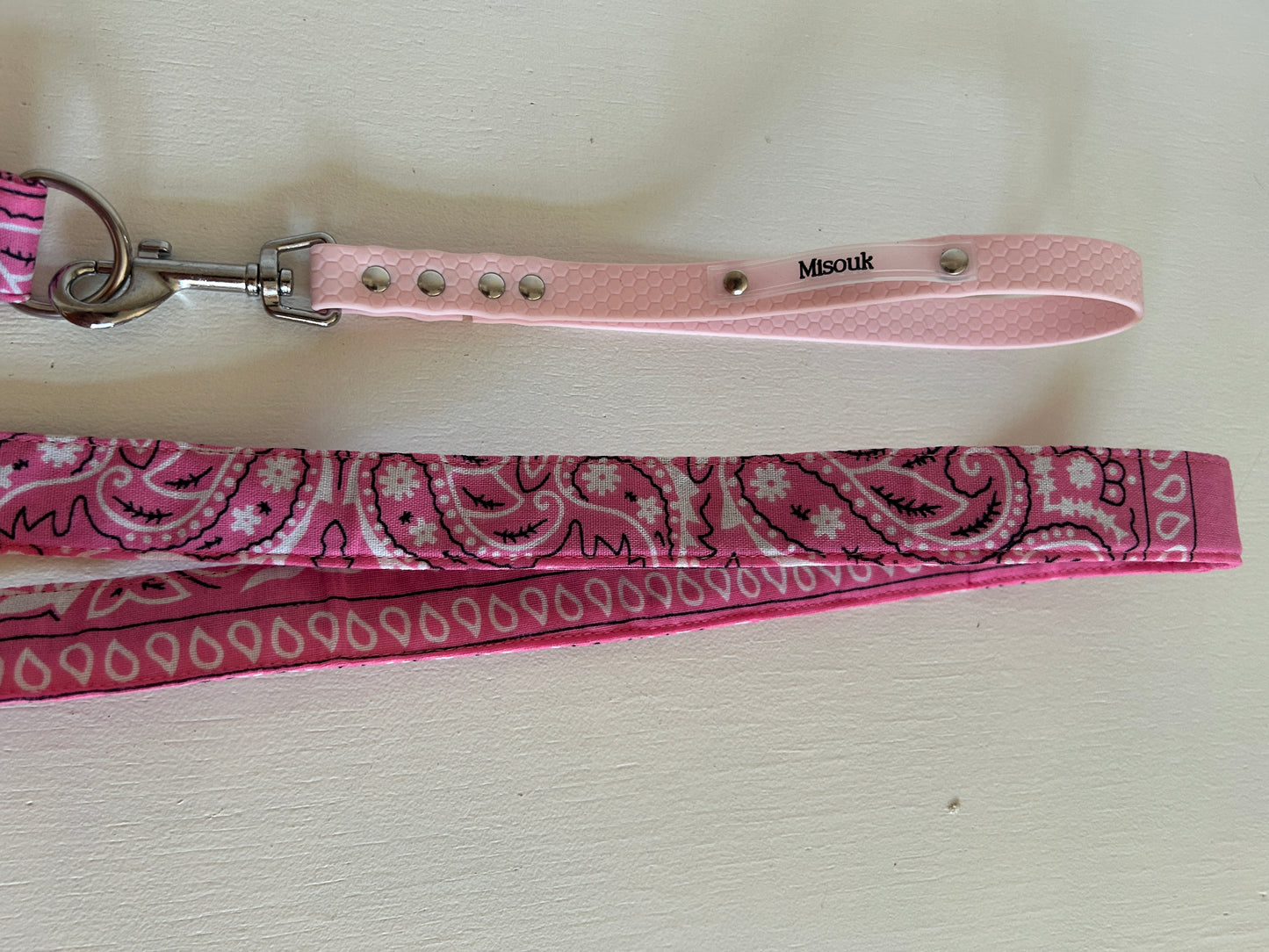 Laisse DND rose