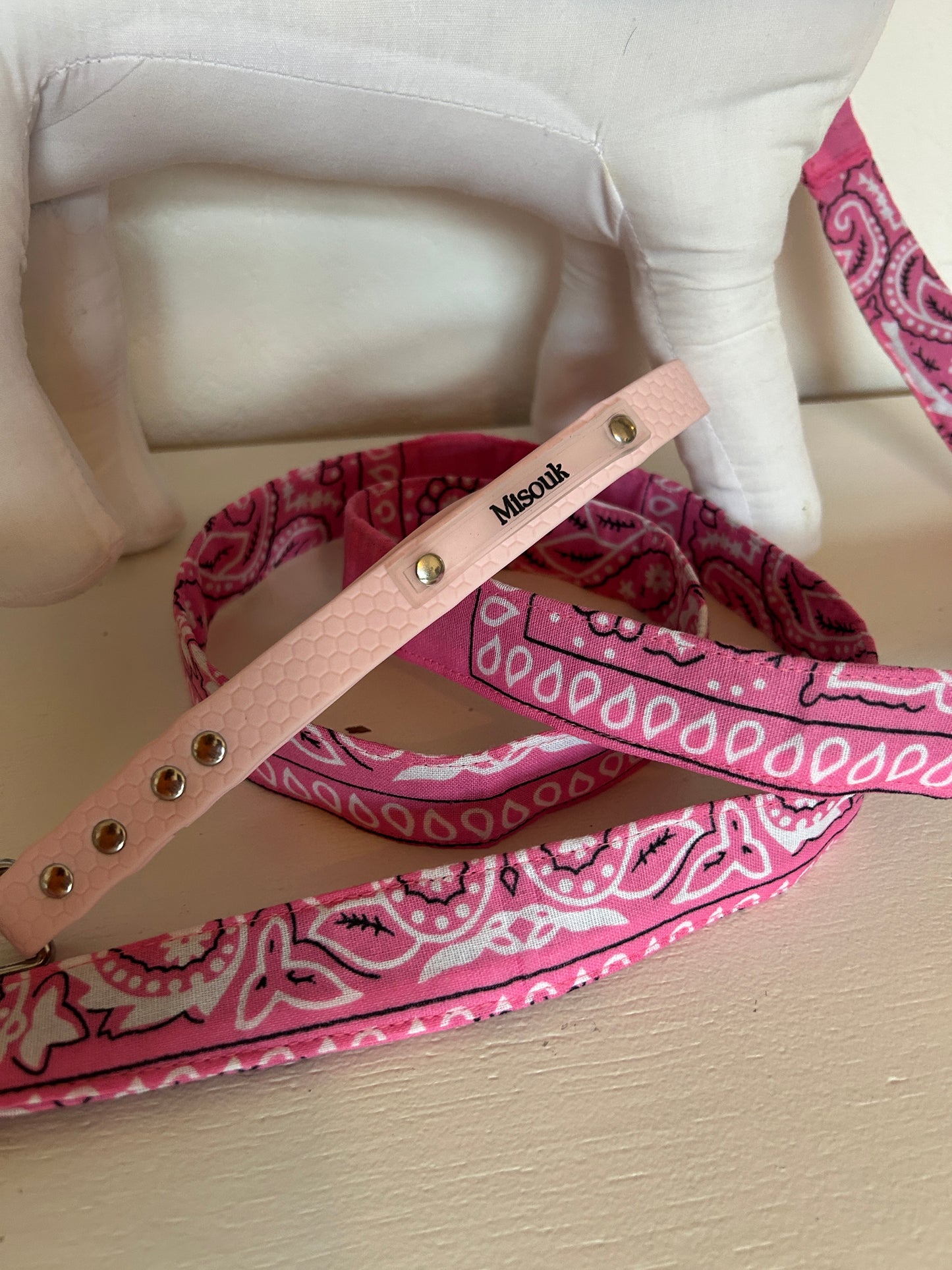 Laisse DND rose